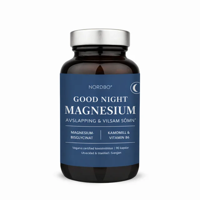 Kapsler Nordbo Good Night Magnesium