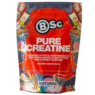 BSC Kreatin Monohydrat, Naturell, 500gr