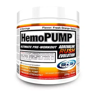 SNS Biotech HemoPump 250gr PWO - Appelsin – PWO