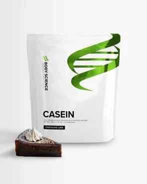 Body Science Casein Chocolate Cake 750 g – proteinpulver