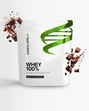 Body Science Whey 100% Double Rich Chocolate 1000 g