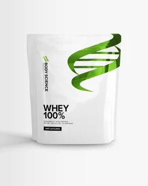 Body Science Whey 100% Naturell (Ikke søtningsstoffer og smak) 1000 g