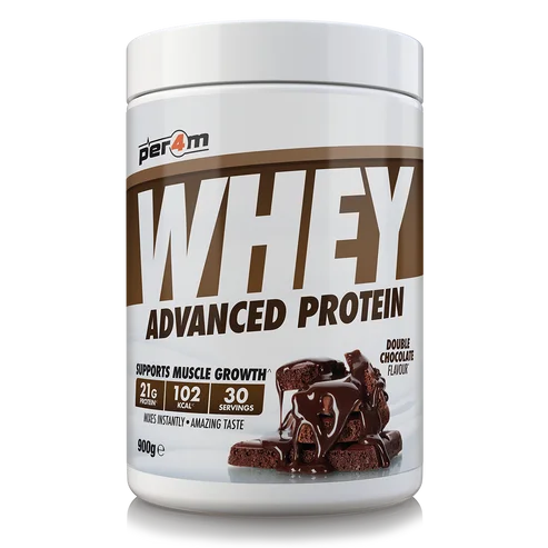 Per4M Nutrition Whey Protein Double Chocolate, 900gr
