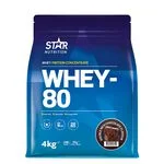 Star Nutrition Whey-80 Myseprotein 4 kg